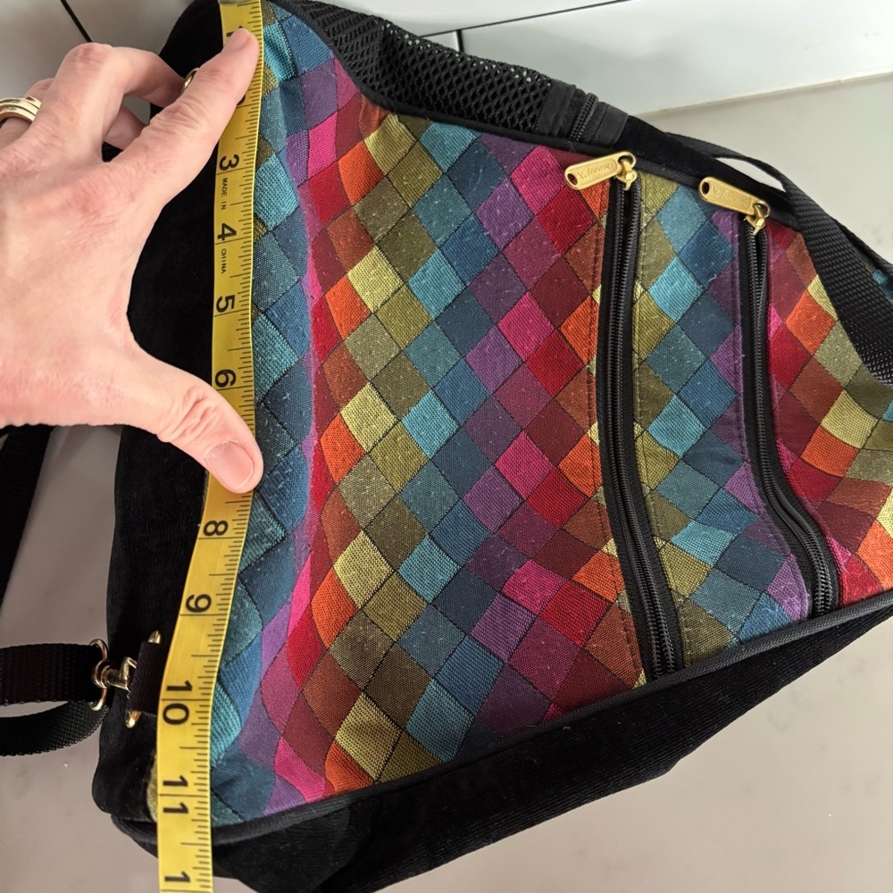 Danny K. Multicolor Geometric Design Backpack - Picture 10 of 10